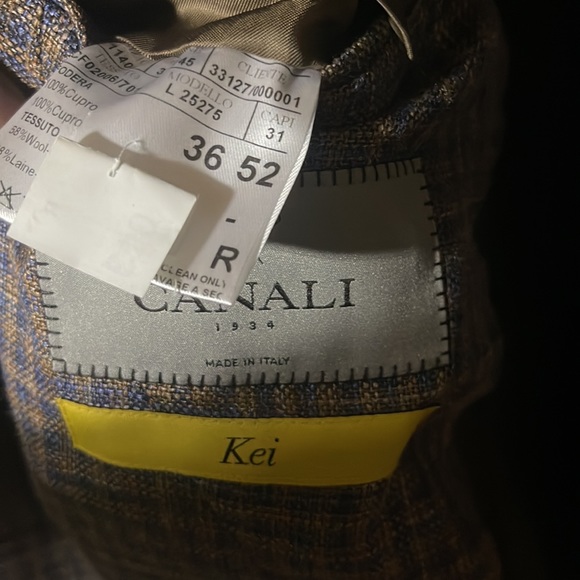 Canali Kei sport jacket with completed surgeon cuff - Picture 4 of 4